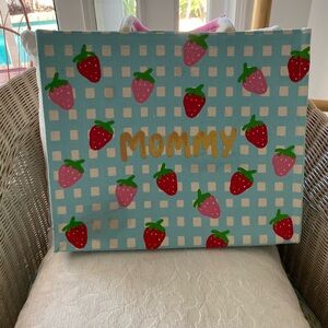 Strawberry Mommy Tote Bag